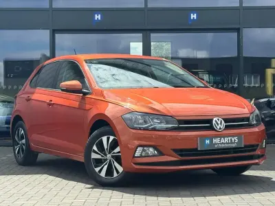 Used VW Polo Match 95 HP (69 kW) 2020 Orange Hatchback