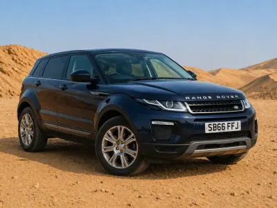 Begagnad Land Rover Range Rover evoque SE 180 HK (132 kW) 2017 Blå SUV