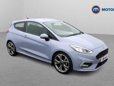 Used Ford Fiesta ST-Line X 155 HP (114 kW) 2021 Blue Hatchback