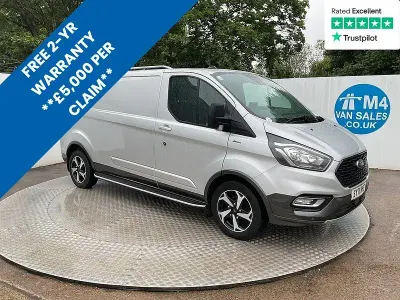 Used Ford Transit Custom Active 170 HP (125 kW) 2021 Silver Van