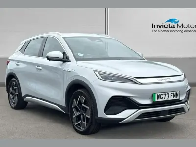 Used BYD Atto 3 Design 150 kW (204 HP) 2023 Skiing white SUV