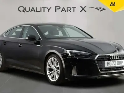 Usado Audi A5 Sportback Sport 150 CV (110 kW) 2022 Negro Utilitario