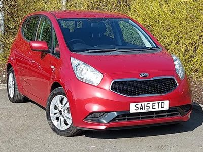 Used Kia Venga 89 HP (65 kW) 2015 Red Hatchback