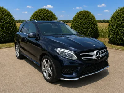 Used Mercedes GLE350 AMG line 258 HP (189 kW) 2017 Blue SUV