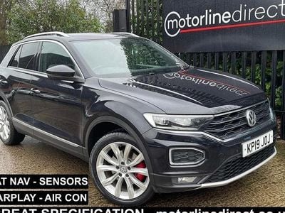 Used VW T-Roc SEL 150 HP (110 kW) 2019 Black SUV
