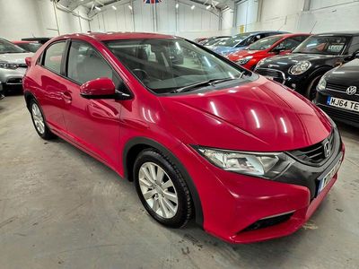 Red Used 2013 Honda Civic ES Hatchback | £4,790 (Fair price)