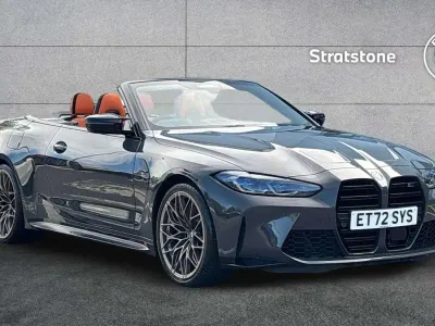 Used BMW M4 Competition Edition 503 HP (369 kW) 2022 Grey Cabriolet