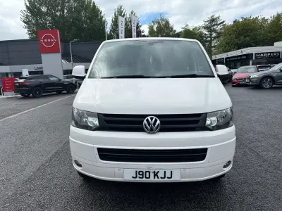 Begagnad VW Transporter Highline 180 HK (132 kW) 2014 Vit Van