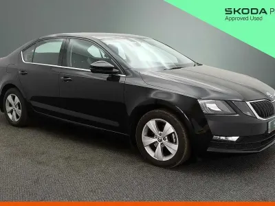 Used Skoda Octavia SE Technology 113 HP (83 kW) 2019 Black Hatchback