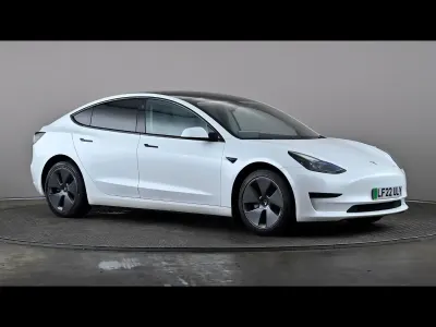 Used Tesla Model 3 Standard Range 208 kW (283 HP) 2022 White Sedan