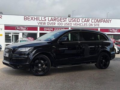 Used Audi Q7 S-line plus 245 HP (180 kW) 2013 Black SUV