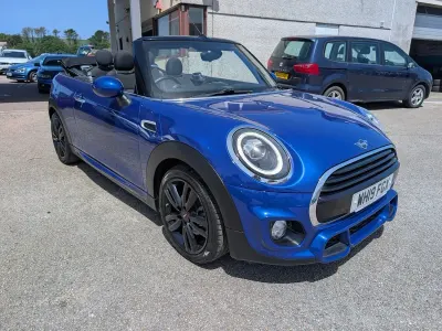 Used Mini Cooper Cabriolet Sport 2019 Blue Cabriolet