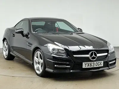 Used Mercedes SLK250 AMG 204 HP (150 kW) 2013 Black Cabriolet