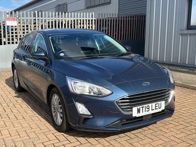 Used Ford Focus Titanium 125 HP (91 kW) 2019 Blue Hatchback