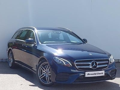 Begagnad Mercedes E220 AMG line 194 HK (142 kW) 2018 Blå Kombi
