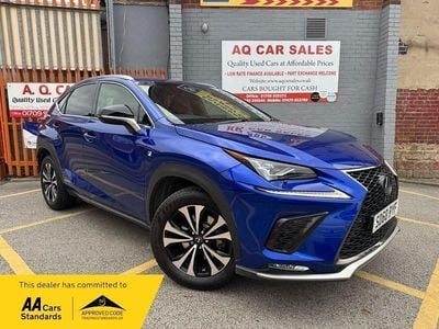 Blue Used 2018 Lexus NX300h Sport Line SUV | £15,990 (A bit pricey)