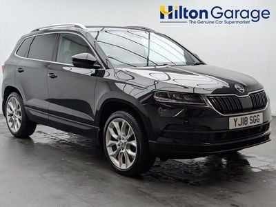 Used Skoda Karoq 150 HP (110 kW) 2018 Black SUV