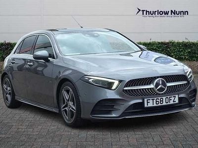 Used Mercedes A250 AMG Line Premium Plus 224 HP (164 kW) 2019 Grey Hatchback