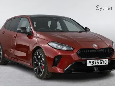 New BMW 120 M Sport 168 HP (123 kW) 2025 Red Hatchback
