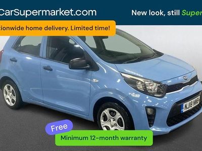 Used Kia Picanto 67 HP (49 kW) 2018 Blue Hatchback