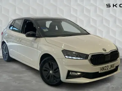 Used Skoda Fabia Colour Edition 108 HP (79 kW) 2022 White Hatchback