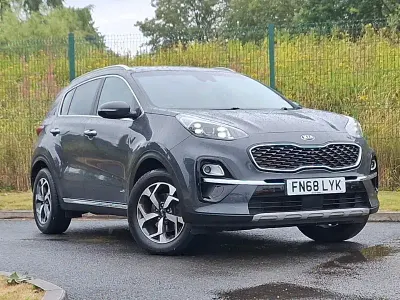 Used Kia Sportage 130 HP (95 kW) 2018 Grey SUV