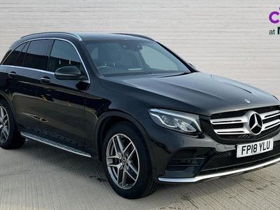 Used Mercedes GLC220 AMG Line Premium 170 HP (125 kW) 2018 Black SUV