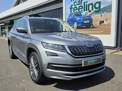 Used Skoda Kodiaq LAURIN & KLEMENT 190 HP (139 kW) 2019 Grey SUV