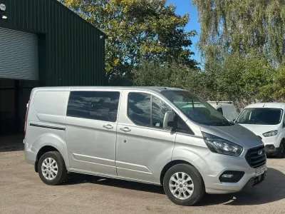 Used Ford Transit Custom Trend 105 HP (77 kW) 2018 Silver Van