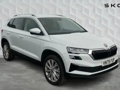 Nowe Skoda Karoq SE L 150 KM (110 kW) 2026 Biały SUV