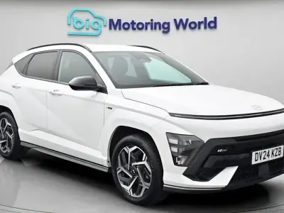 Used Hyundai Kona N Line 141 HP (103 kW) 2024 White SUV