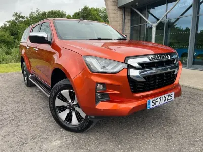 Used Isuzu D-Max 163 HP (119 kW) 2021 Orange Pickup