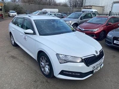 Used Skoda Superb SE 150 HP (110 kW) 2023 White Estate