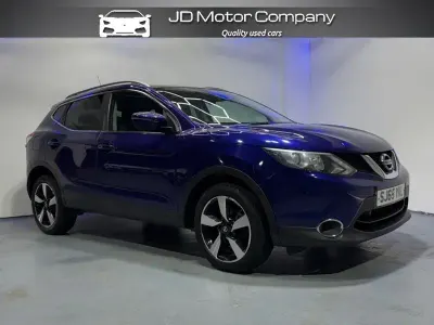 Used Nissan Qashqai N-TEC 110 HP (80 kW) 2015 Blue SUV