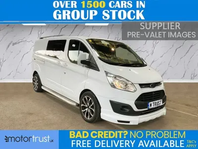 Used Ford Transit Custom Limited 130 HP (95 kW) 2017 White Van
