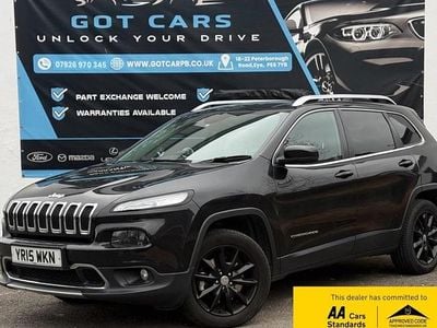 Used Jeep Cherokee Limited 140 HP (102 kW) 2015 Black SUV