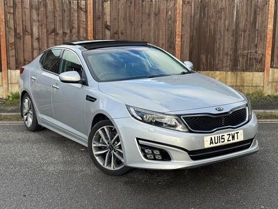 Silver Used 2015 Kia Optima Sedan | £9,495 (A bit pricey)