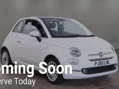 Used Fiat 500 Lounge 69 HP (50 kW) 2015 White Hatchback