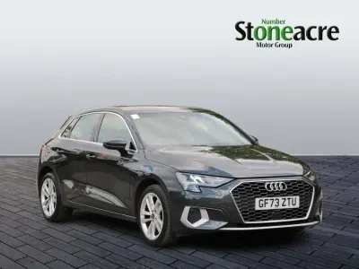 Used Audi A3 Sport 110 HP (80 kW) 2023 Grey Sedan