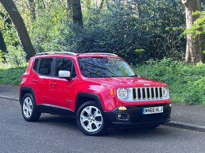 Used Jeep Renegade Limited 120 HP (88 kW) 2016 Red SUV