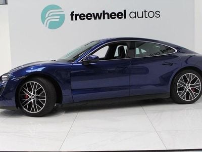 Used Porsche Taycan Performance Package 419 kW (571 HP) 2021 Blue Sedan