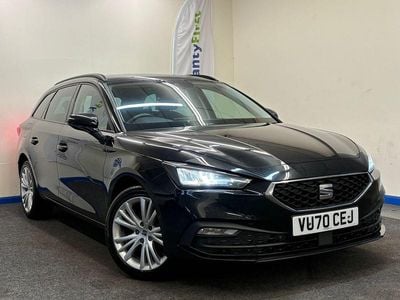 Used Seat Leon SE Dynamic 130 HP (95 kW) 2020 Black Estate