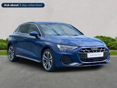 Used Audi A3 e-tron S-Line 2026 Blue Hatchback