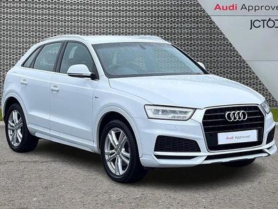 Used Audi Q3 S-Line 147 HP (108 kW) 2018 White SUV