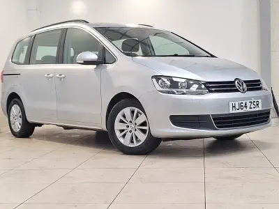 Used VW Sharan SE 140 HP (102 kW) 2014 Silver MPV