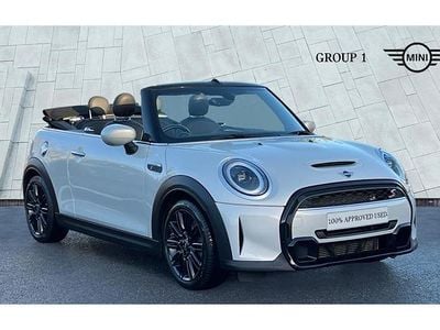 Used Mini Cooper S Cabriolet Comfort 192 HP (141 kW) 2022 White silver Cabriolet