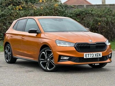 Orange Used 2023 Skoda Fabia Monte Carlo Hatchback | £18,280 (Fair price)