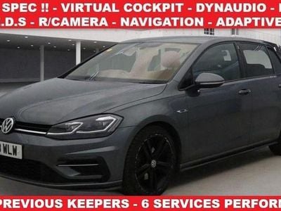 Used VW Golf VII R-line 150 HP (110 kW) 2018 Grey Hatchback