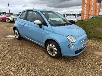 Used Fiat 500 S 69 HP (50 kW) 2014 Blue Hatchback