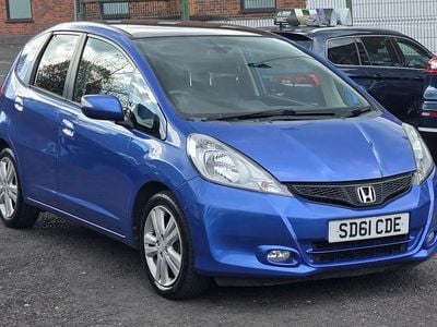 Begagnad Honda Jazz EX 2011 Blå Halvkombi
